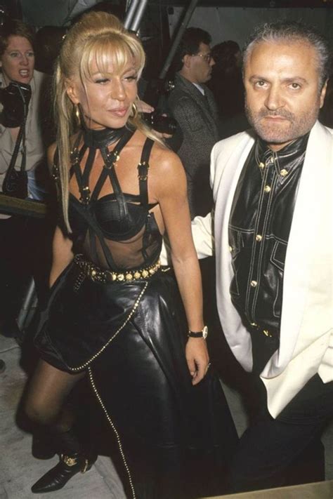 donatella versace nineties|early photos of donatella versace.